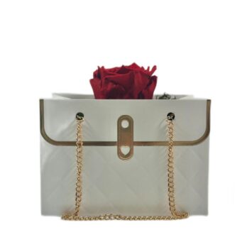 Gold Flower Bag Red Forever Rose Yoursforever With Passion