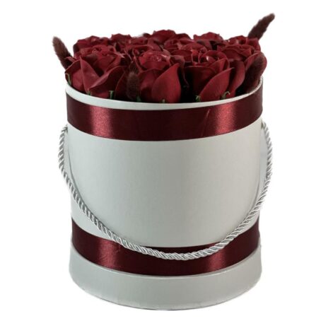 Flower_Cylinder_White_Box_Spike_with_Red_Art_Flowers_Large_1